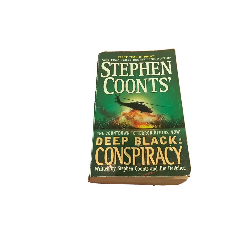 Deep Black: Conspiracy (NSA Series) by Coonts, Stephen Paperback New Never Read